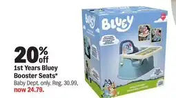 Meijer 1st Years Bluey Booster Seats offer