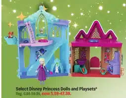 Meijer Select Disney Princess Dolls and Playsets offer