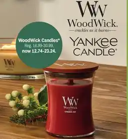 Meijer WoodWick Candles offer