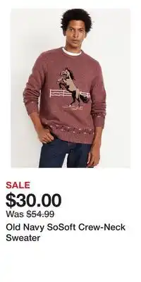 Old Navy Old Navy SoSoft Crew-Neck Sweater offer
