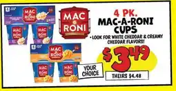 Ollie's MAC-A- RONI CUPS offer