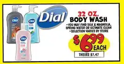 Ollie's Dial BODY WASH offer
