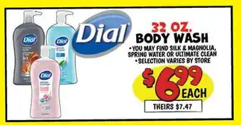 Ollie's Dial BODY WASH offer