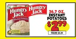 Ollie's Hungry Jack INSTANT POTATOES offer