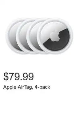Costco Apple AirTag, 4-pack offer