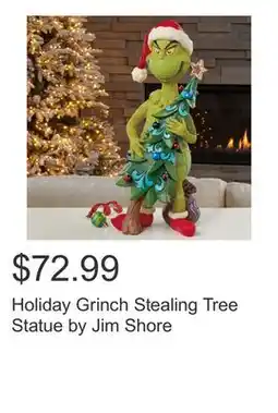 Costco Holiday Grinch Stealing Tree Statue by Jim Shore offer
