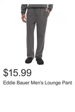Costco Eddie Bauer Men's Lounge Pant offer