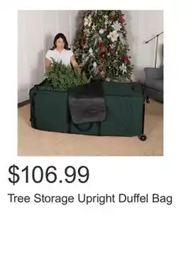Costco Tree Storage Upright Duffel Bag offer