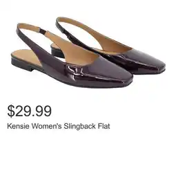 Costco Kensie Women's Slingback Flat offer