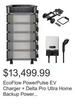 Costco EcoFlow PowerPulse EV Charger + Delta Pro Ultra Home Backup Power 30kWh offer