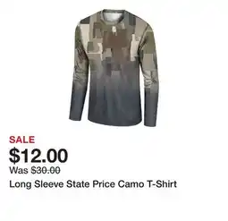 Belk Long Sleeve State Price Camo T-Shirt offer