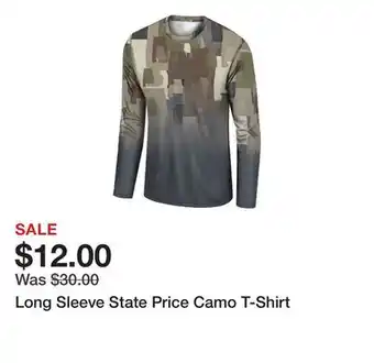 Belk Long Sleeve State Price Camo T-Shirt offer