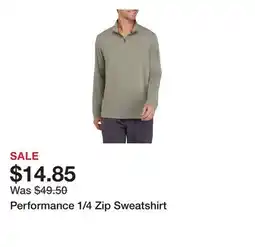 Belk Performance 1/4 Zip Sweatshirt offer