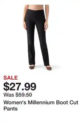 Belk Women's Millennium Boot Cut Pants offer