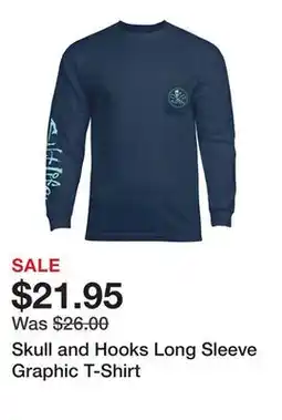Belk Skull and Hooks Long Sleeve Graphic T-Shirt offer