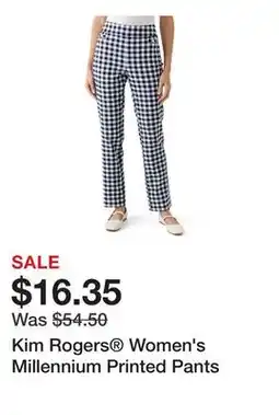 Belk Kim Rogers Women's Millennium Printed Pants offer
