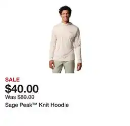 Belk Sage Peak Knit Hoodie offer