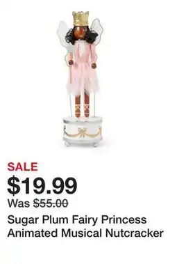 Belk Sugar Plum Fairy Princess Animated Musical Nutcracker offer
