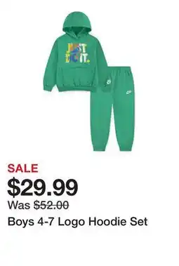 Belk Boys 4-7 Logo Hoodie Set offer