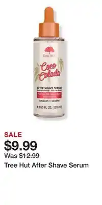Ulta Beauty Tree Hut After Shave Serum offer