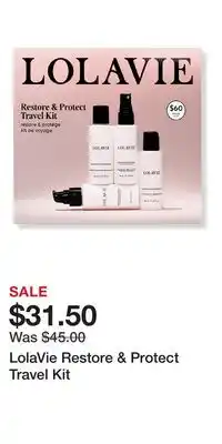 Ulta Beauty LolaVie Restore & Protect Travel Kit offer