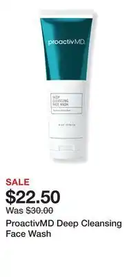 Ulta Beauty ProactivMD Deep Cleansing Face Wash offer