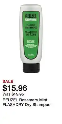 Ulta Beauty REUZEL Rosemary Mint FLASHDRY Dry Shampoo offer