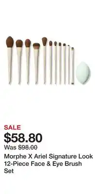Ulta Beauty Morphe X Ariel Signature Look 12-Piece Face & Eye Brush Set offer