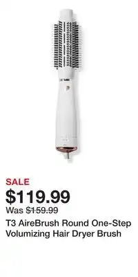 Ulta Beauty T3 AireBrush Round One-Step Volumizing Hair Dryer Brush offer