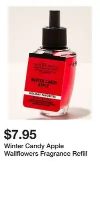 Bath & Body Works Winter Candy Apple Wallflowers Fragrance Refill offer