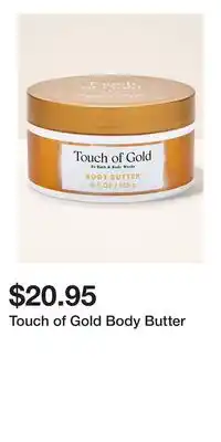 Bath & Body Works Touch of Gold Body Butter offer