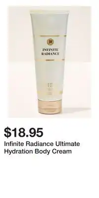 Bath & Body Works Infinite Radiance Ultimate Hydration Body Cream offer