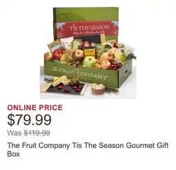 Costco The Fruit Company Tis The Season Gourmet Gift Box offer
