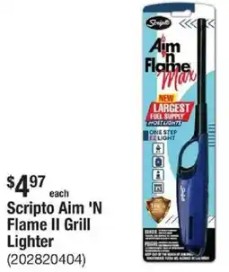 The Home Depot Scripto Aim 'N Flame II Grill Lighter offer