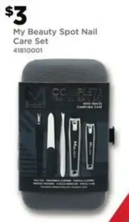 Dollar General My Beauty Spot Nail Care Set offer