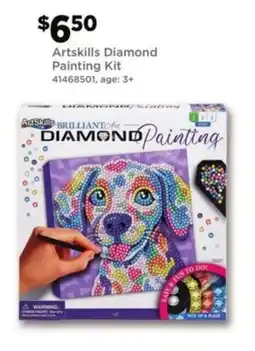 Dollar General Artskills Diamond Painting Kit offer