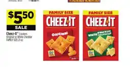 Dollar General Cheez-It Crackers Original or White Cheddar offer