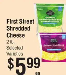 Smart & Final First Street Shredded Cheese offer