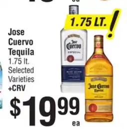 Smart & Final Jose Cuervo Tequila offer