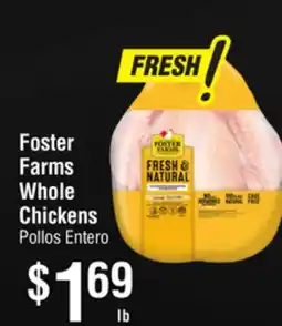 Smart & Final Foster Farms Whole Chickens offer