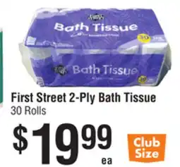 Smart & Final First Street 2-Ply Bath Tissue offer