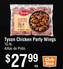 Smart & Final Tyson Chicken Party Wings offer