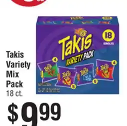 Smart & Final Takis Variety Mix Pack offer