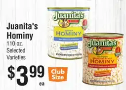 Smart & Final Juanita's Hominy offer