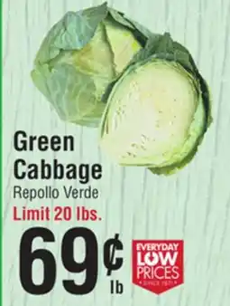 Smart & Final Green Cabbage offer