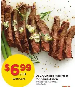 Ralphs USDA Choice Flap Meat for Carne Asada offer