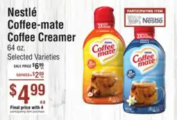 Smart & Final Nestlé Coffee-mate Coffee Creamer offer