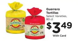 Ralphs Guerrero Tortillas offer