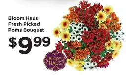Ralphs Bloom Haus Fresh Picked Poms Bouquet offer