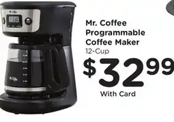 Ralphs Mr. Coffee Programmable Coffee Maker offer